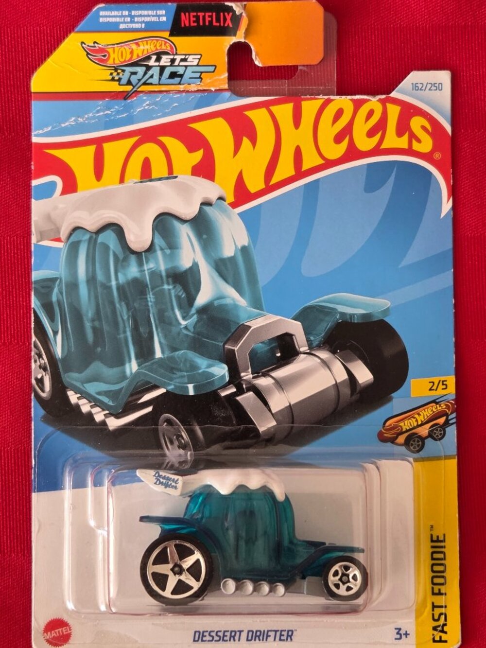 2021 HOT WHEELS, DESSERT DRIFTER, MINT IN THE PACKAGE!!!